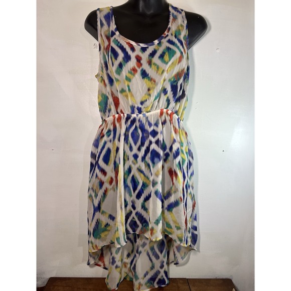 XXI Dresses & Skirts - Women's Sundress See Through Beach XXI Us.M Tie Dye Hippy Chic Vibe Vacay Garden